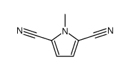 1-methylpyrrole-2,5-dicarbonitrile Structure