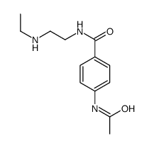 desethyl-N-acetylprocainamide Structure