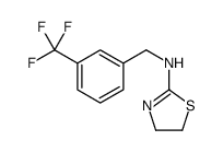 2-((m-Trifluoromethylbenzyl)amino)-2-thiazoline structure