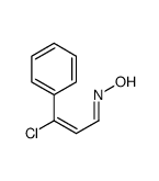 3-氯-3-苯基-2-丙烯醛 肟结构式