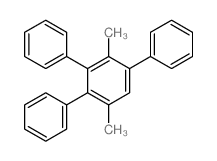 1,4-dimethyl-2,3,5-triphenyl-benzene Structure