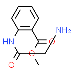 Benzoic acid, 2-[(aminoacetyl)amino]-, methyl ester (9CI)结构式