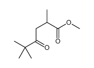 methyl 2,5,5-trimethyl-4-oxohexanoate Structure