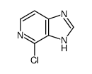 4-CHLORO-3H-IMIDAZO[4,5-C]PYRIDINE结构式