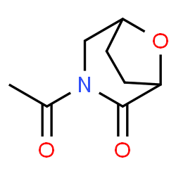 8-Oxa-3-azabicyclo[3.2.1]octan-2-one, 3-acetyl- (9CI) picture