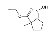 methyl-1 oximino-2 cyclopentane carboxylate d'ethyle Structure