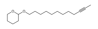 1-(tetrahydropyran-2'-yloxy)-dodec-10-yne Structure