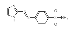 Benzenesulfonamide,4-[2-(1H-imidazol-2-yl)diazenyl]-结构式