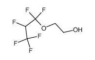 2-(1,1,2,3,3,3-hexafluoro-propoxy)-ethanol结构式