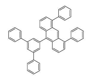 10-(3,5-diphenylphenyl)-1,8-diphenylanthracene Structure