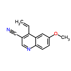 6-methoxy-4-vinylquinoline-3-carbonitrile结构式