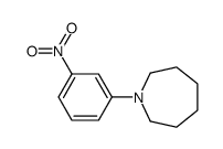 1-(3-硝基苯基)-氮杂烷结构式