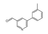 5-(3-METHYLPHENYL)NICOTINALDEHYDE picture