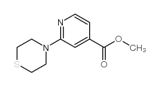 2-硫代吗啉-4-异烟酸甲酯图片