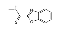 N-methyl-1,3-benzoxazole-2-carbothioamide结构式