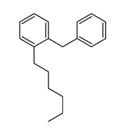 1-benzyl-2-hexylbenzene结构式