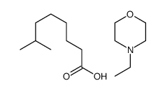 isononanoic acid, compound with 4-ethylmorpholine (1:1)结构式