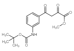 4-(3-Boc-氨基苯基)-2,4-二氧代丁酸甲酯图片