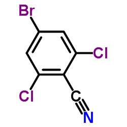 4-Bromo-2,6-dichlorobenzonitrile structure