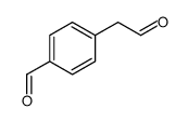 Benzeneacetaldehyde, 4-formyl- (9CI) structure