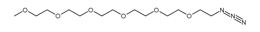 m-PEG6-azide structure