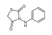 3-anilino-1,3-thiazolidine-2,4-dione Structure