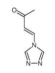 3-Buten-2-one, 4-(4H-1,2,4-triazol-4-yl)- (9CI)结构式