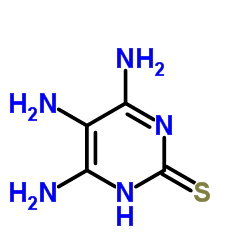 4,5,6-Triamino-2(1H)-pyrimidinethione Structure