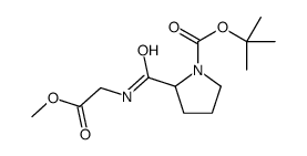 1-Boc-2-(2-甲氧基-2-氧代乙基氨基甲酰)吡咯烷图片