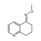 (Z/E)-7,8-dihydroquinolin-5(6H)-one O-methyl oxime Structure