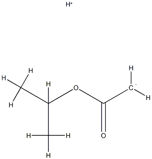 Ethyl,2-(1-methylethoxy)-2-oxo-,conjugate monoacid (9CI) structure