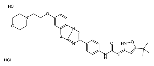 盐酸喹扎替尼结构式