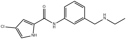 4-Chloro-N-{3-[(ethylamino)methyl]phenyl}-1H-pyrrole-2-carboxamide图片