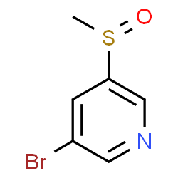 3-Bromo-5-(methylsulfinyl)pyridine图片