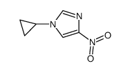 1-cyclopropyl-4-nitro-1h-imidazole Structure