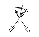 (2,5-dimethylthiophene)Cr(CO)3结构式