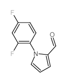 1-(2,4-DIFLUORO-PHENYL)-1H-PYRROLE-2-CARBALDEHYDE结构式