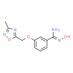 (Z)-N'-Hydroxy-3-((3-methyl-1,2,4-oxadiazol-5-yl)methoxy)benzimidamide图片