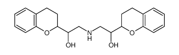 α,α'-[iminobis(methylene)]bis[3,4-dihydro-2H-1-benzopyran-2-methanol]图片