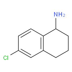 6-chloro-1,2,3,4-tetrahydronaphthalen-1-amine structure