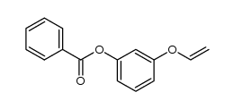 3-(vinyloxy)phenyl benzoate Structure