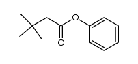 phenyl 3,3-dimethylbutyrate Structure