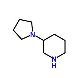 3-(1-Pyrrolidinyl)piperidine Structure