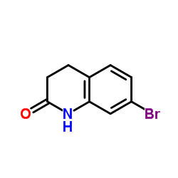 7-Bromo-3,4-dihydro-2(1H)-quinolinone Structure