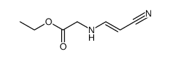 Glycine, N-(2-cyanoethenyl)-, ethyl ester, (E)- (9CI) picture