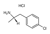 (1S)-2-(4-chlorophenyl)-1-methylethylamine hydrochloride structure