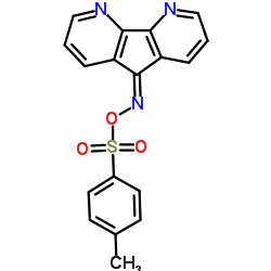 4,5-Diazafluorene-9-one O-(p-Toluenesulfonyl)oxime structure