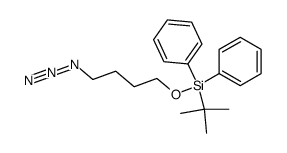 4-<(tert-butyldiphenylsilyl)oxy>butyl azide结构式