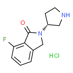 (R)-7-Fluoro-2-(pyrrolidin-3-yl)isoindolin-1-one hydrochloride picture