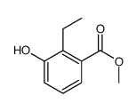 2-乙基-3-羟基苯甲酸甲酯结构式